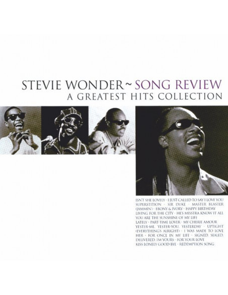 Wonder Stevie - Song Review A Greatest Hits Collection - (CD)