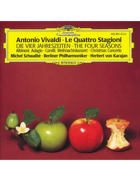 Karajan( Direttore), Schwalbe'( Violino) - Le Quattro Stagioni,Adagio,Concerto Grosso Op. 6 No. 8 In G Minor - (CD)
