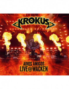 Krokus - Adios Amigos Live @ Wacken (Cd + Dvd) - (CD)