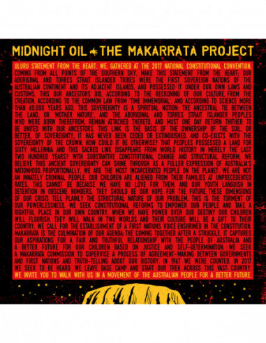 Midnight Oil - The Makarrata Project...