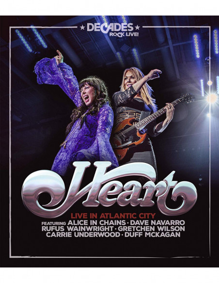 Heart - Live In Atlantic City (Cd+Br) - (CD)