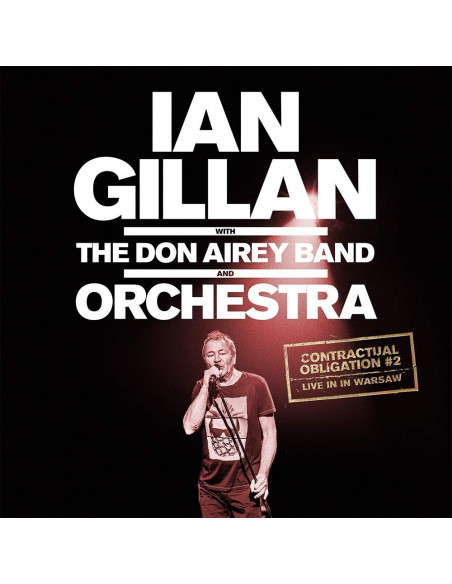 Gillan Ian & Don Airey Orchestra - Contractual Obligation 2 Live In Warsaw - (CD)
