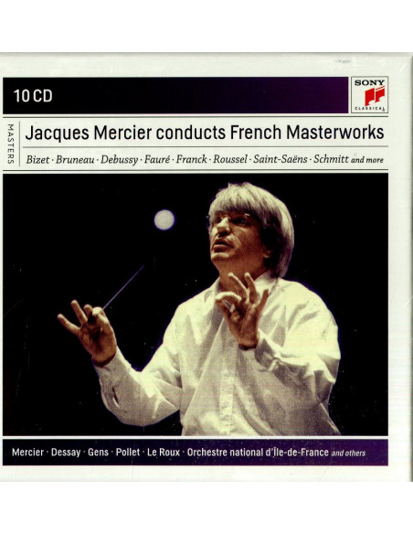 Jacques Mercier (Direttore) - J.Mercier Conducts French Masterworks (2017)(Box10Cd) - (CD)