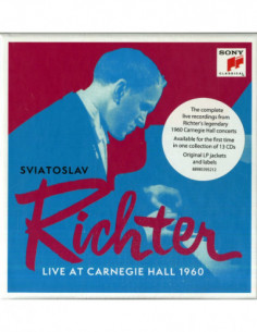 Richter Sviatoslav (Piano) - Live At Carnegie Hall 1960 (Box13Cd)(2017) - (CD)
