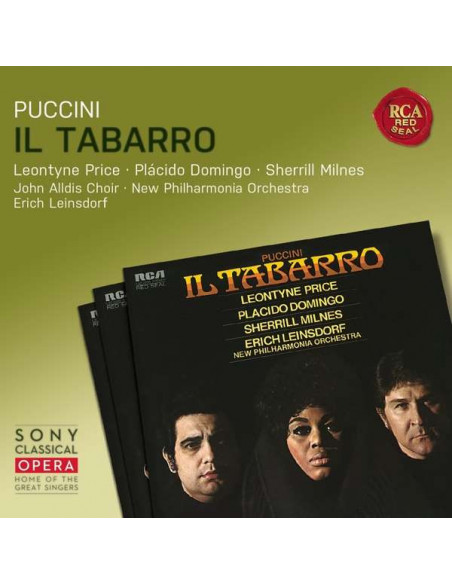 Leinsdorf Erich( Direttore), Milnes( Baritono), Domingo( Tenore), L. Price( Soprano - Il Tabarro - (CD)