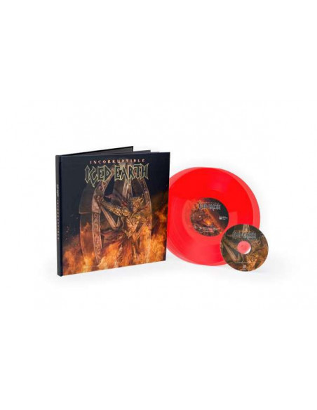 Iced Earth - Incorruptible (Limited Edt.Transparente Vinyl Red 2X10p+Cd Artbook) - (CD)