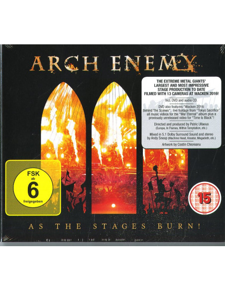 Arch Enemy - As The Stages Burn! (Cd Digipack + Dvd) - (CD)