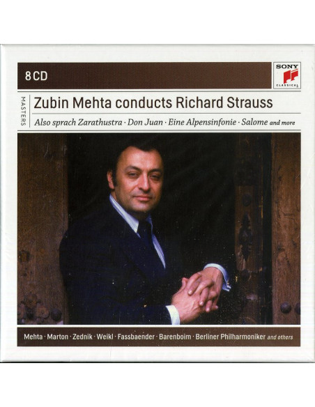 Mehta Zubin, Daniel Barenboim, Jane Eaglen - Zubin Mehta Conducts Richard Strauss (Box8Cd)(CD)