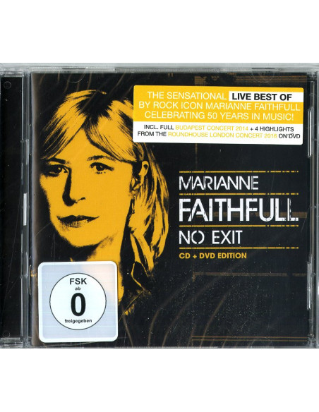 Faithfull Marianne - No Exit (Cd+Dvd) - (CD)