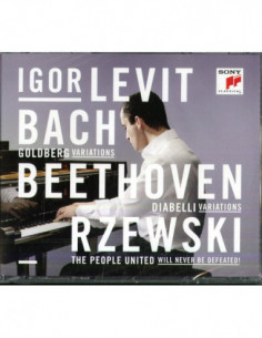 Levit Igor - Variazioni Per Pianoforte:Bach Beethoven Rzewsly - (CD)