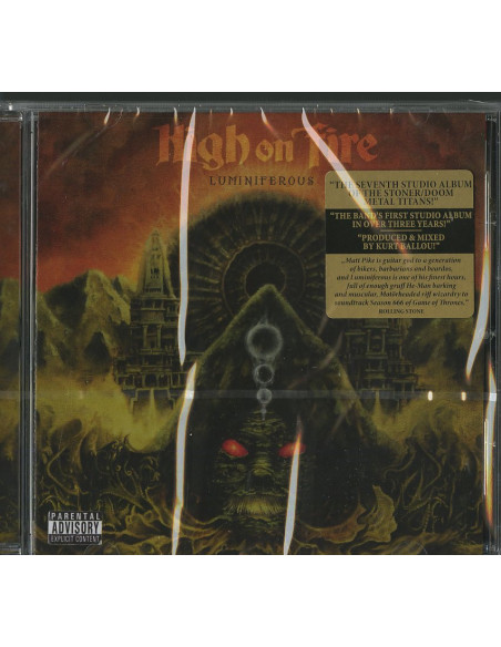 High On Fire - Luminiferous - (CD)