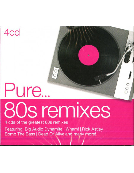 Compilation - Pure... 80S Remixes (Box4Cd) - (CD)