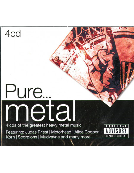 Compilation - Pure... Metal (Box4Cd) - (CD)