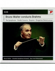 Walter Bruno (Direttore) - Bruno Walter Conducts Brahms (Box5Cd)(Sinfonie 1-4 Complete Etc... - (CD)