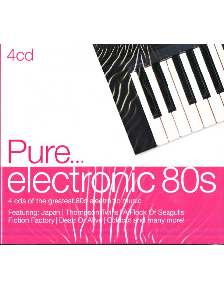Compilation - Pure...Electronic 80S (Box4Cd) - (CD)