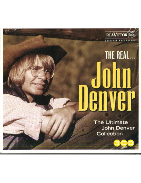 Denver John - The Real...John Denver (Box3Cd) - (CD)
