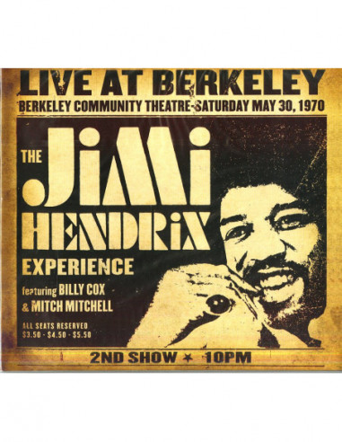 Hendrix Jimi - Live At Berkeley - (CD)