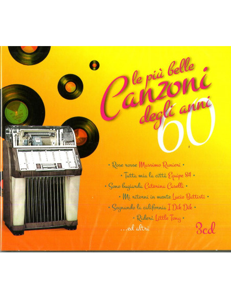 Compilation - Le Piu' Belle Canzoni Degli Anni 60 (Box 3 Cd) - (CD)