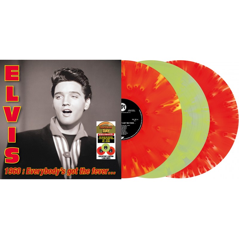 Elvis Presley - Elvis 1960 : Everybody'S Got The Fever (Vinyl Red, Yellow Ltd.) (Rsd 2025)