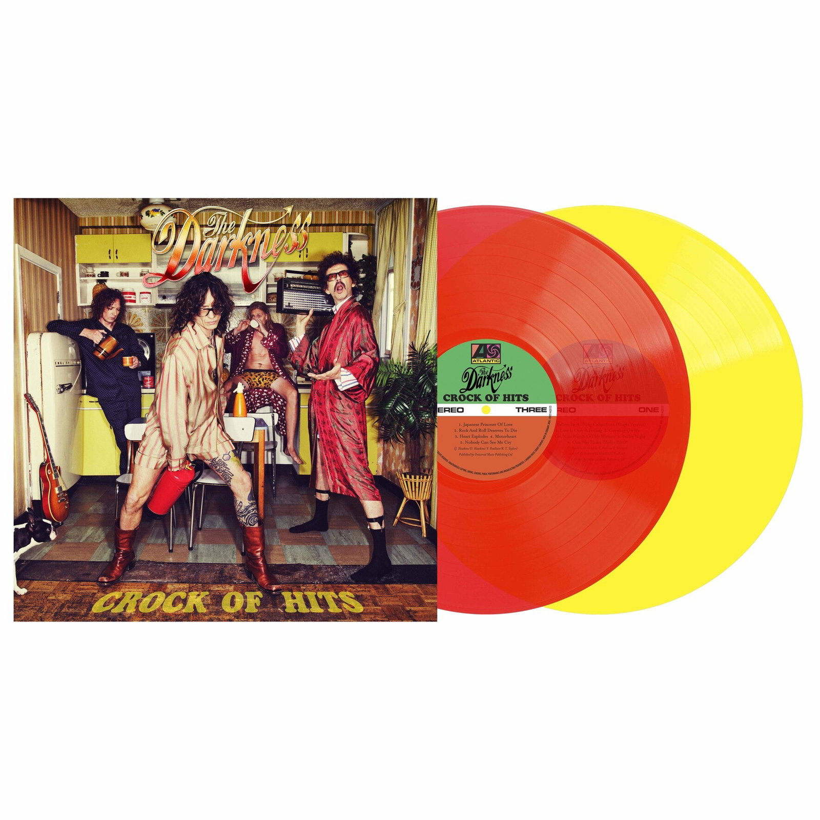 Darkness The - Greatest Hits Doppio Vinile Edizione Limitata Rosso and Giallo