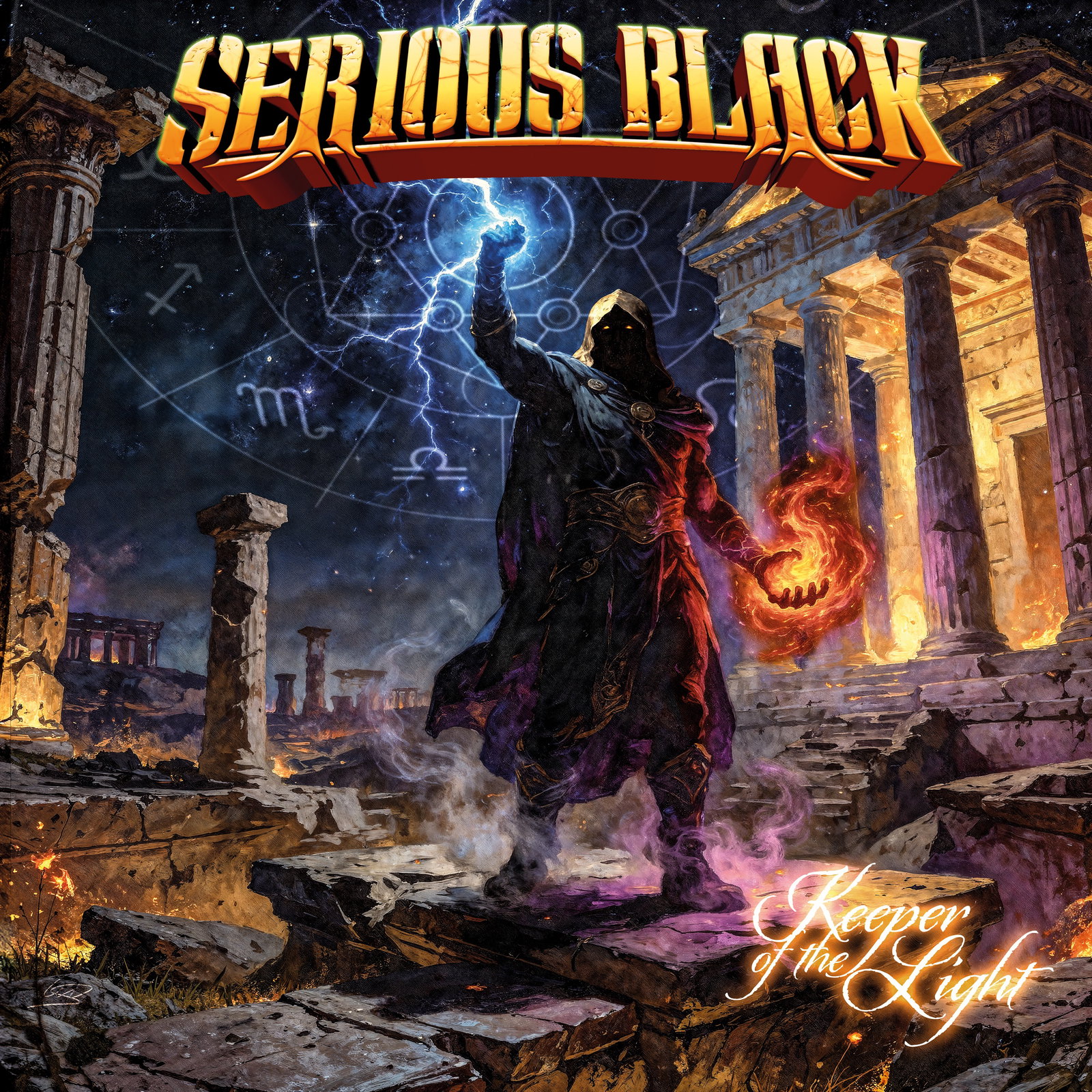 Serious Black - Keeper Of The Light - (CD)