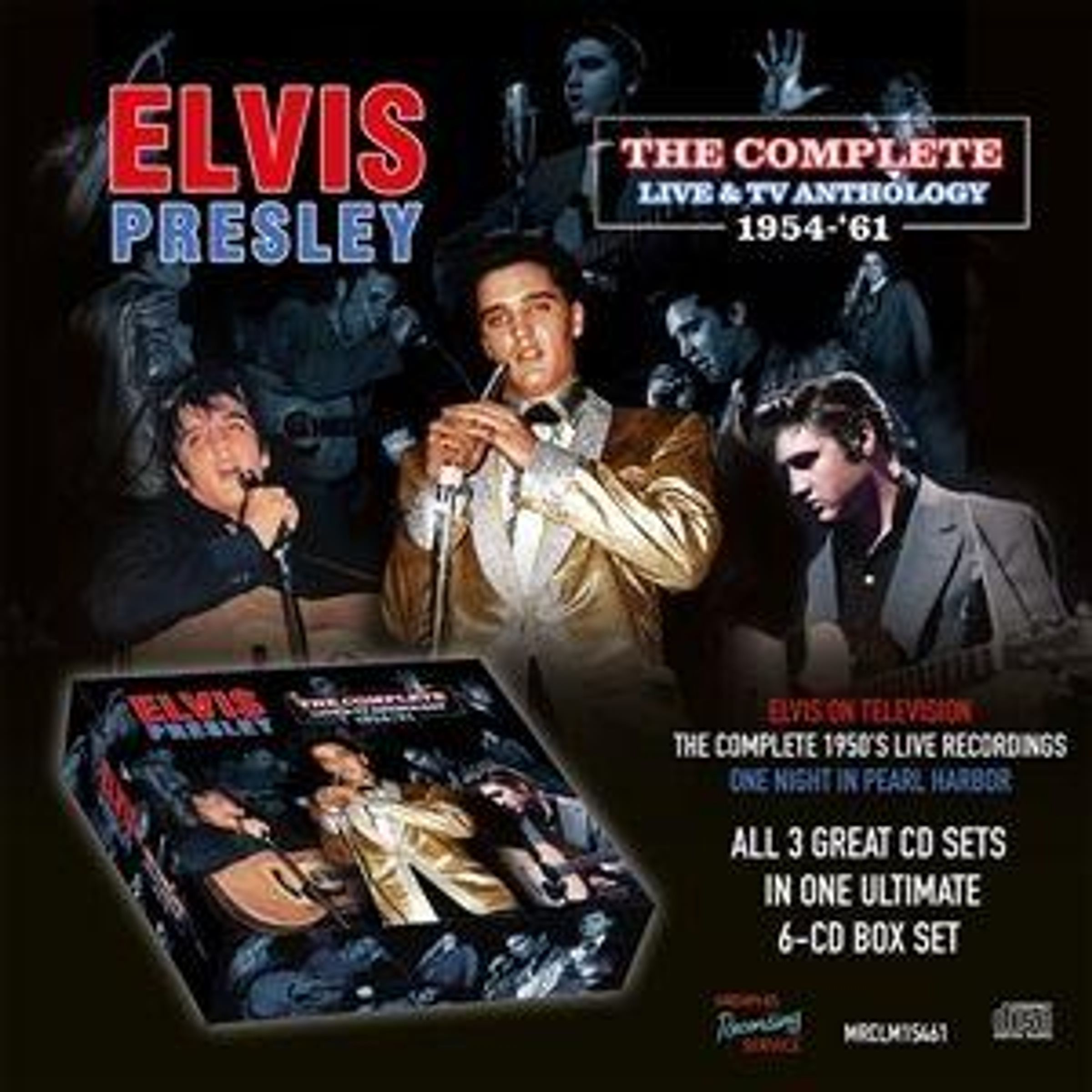 Presley, Elvis - The Complete Live and Tv Anthology 1954 - (CD)