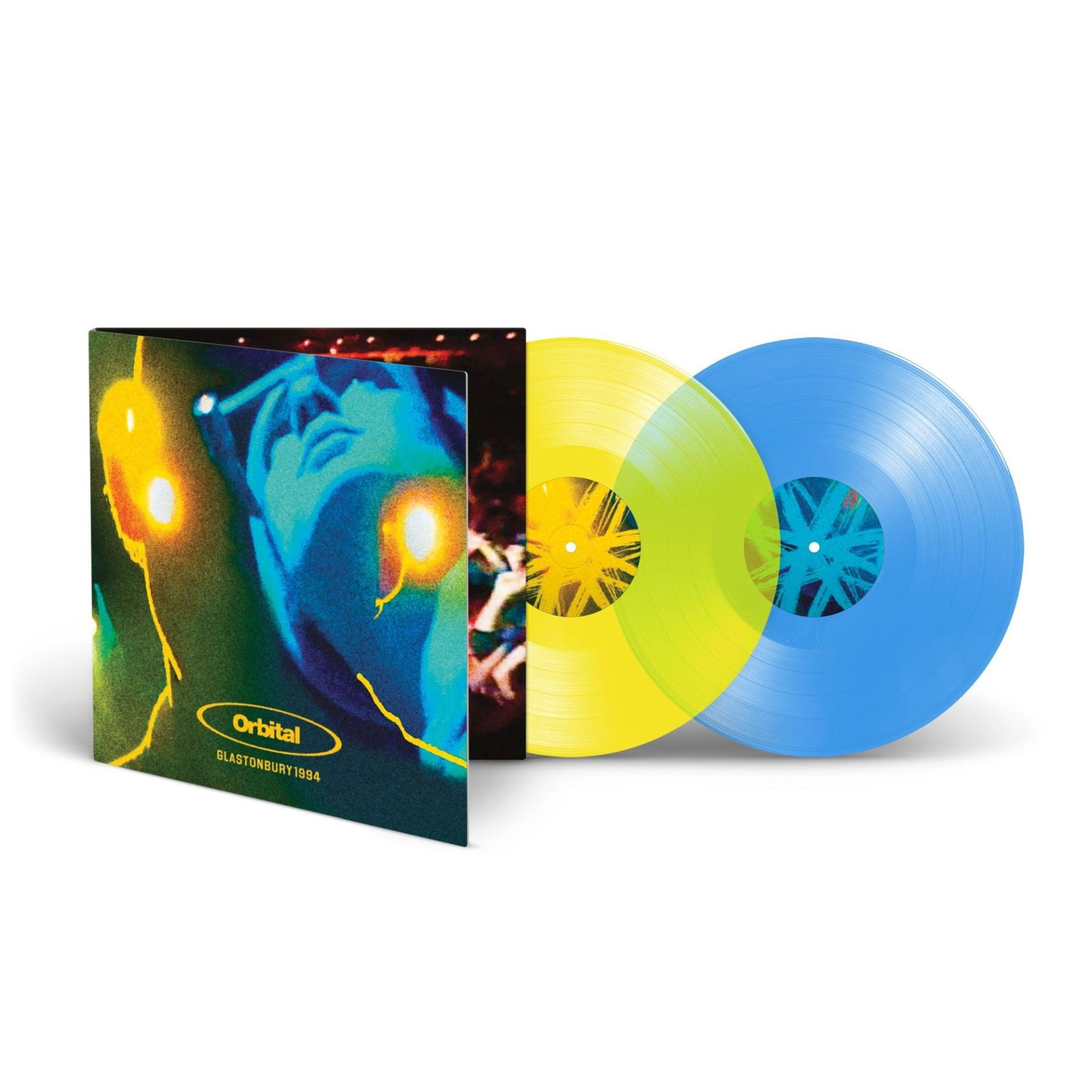 Orbital - Live At Glastonbury 1994 (Vinyl Yellow, Blue Clear Transparent)