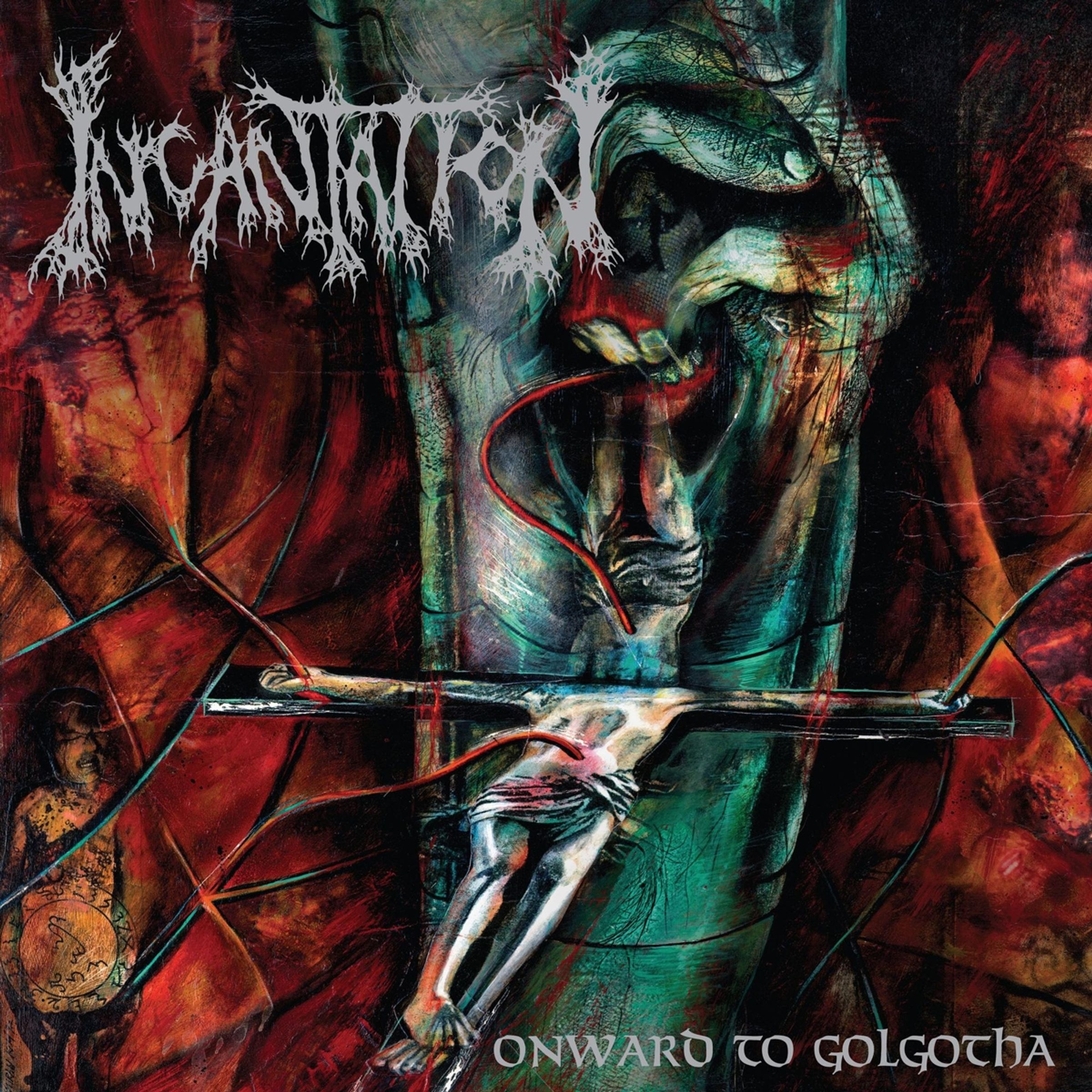 Incantation - Onward To Golgotha - Clear Green Vinyl