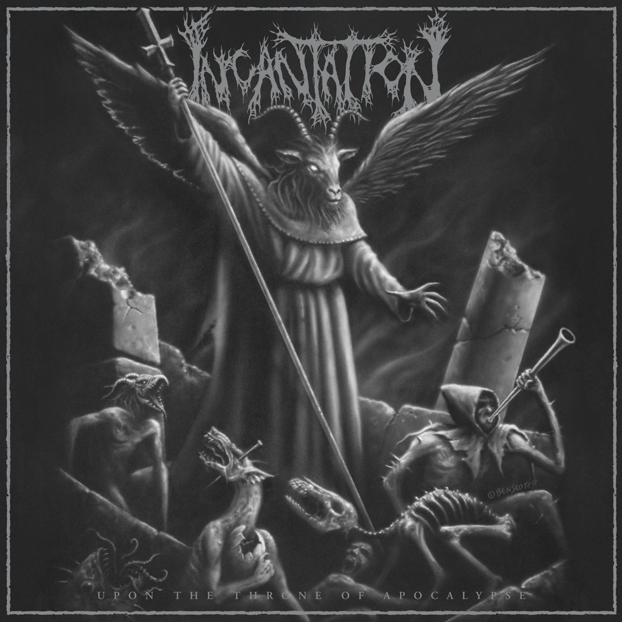 Incantation - Upon The Throne Of Apocalypse -Black Ice