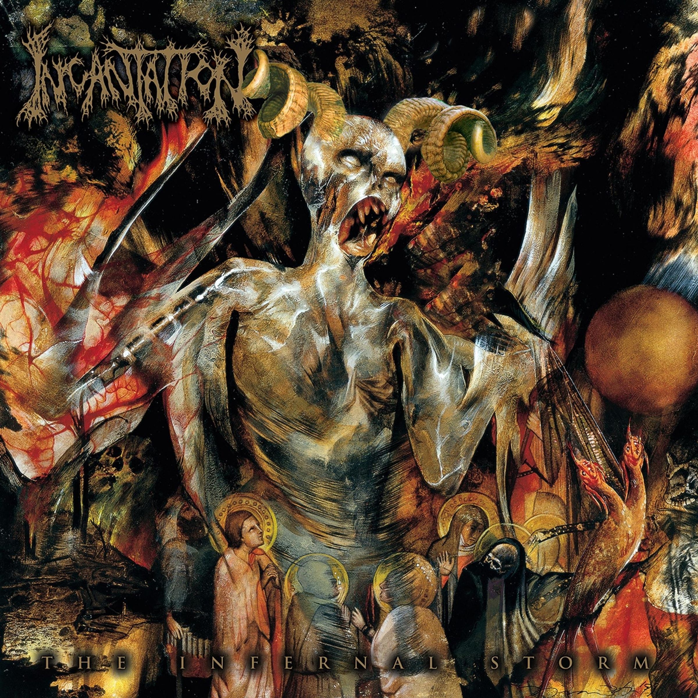 Incantation - The Infernal Storm - Translucent Gold