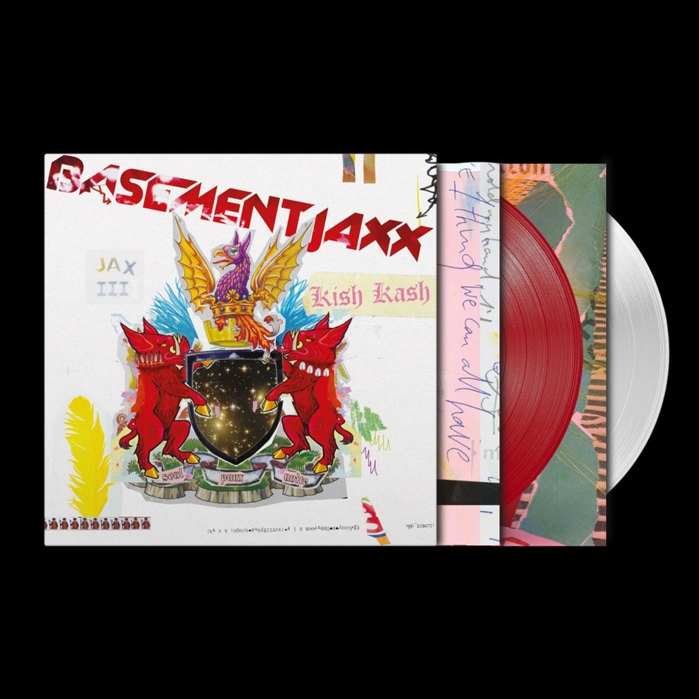 Basement Jaxx - Kish Kash - Red White Vinyl