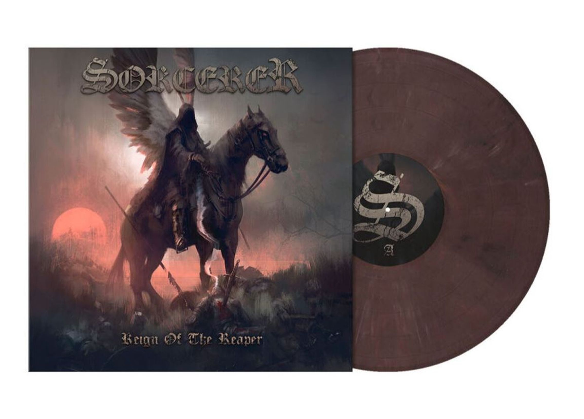 Sorcerer - Reign Of The Reaper - Dark Violet Marble