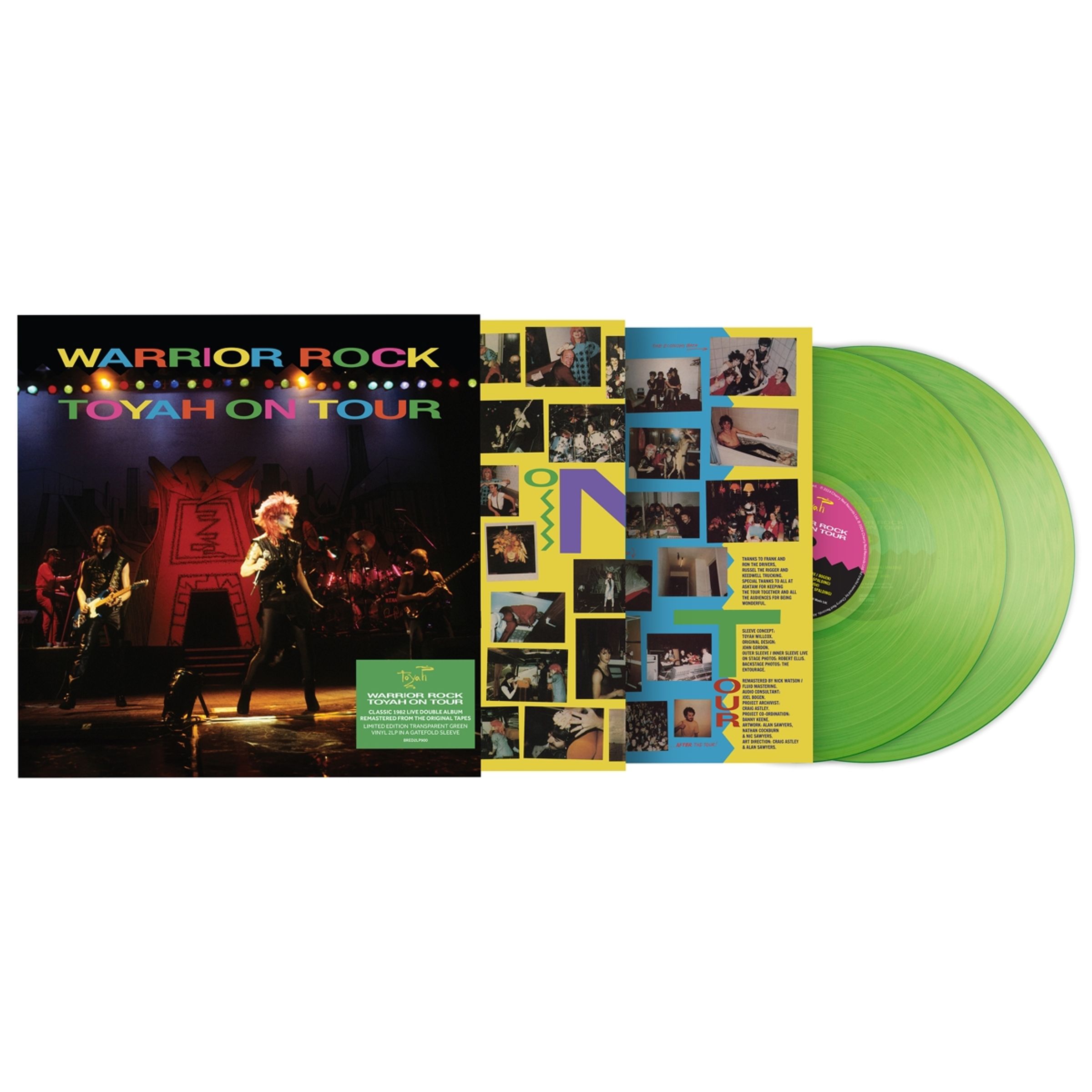 Toyah - Warrior Rock - Toyah Ontour (Vinyl Transparent)