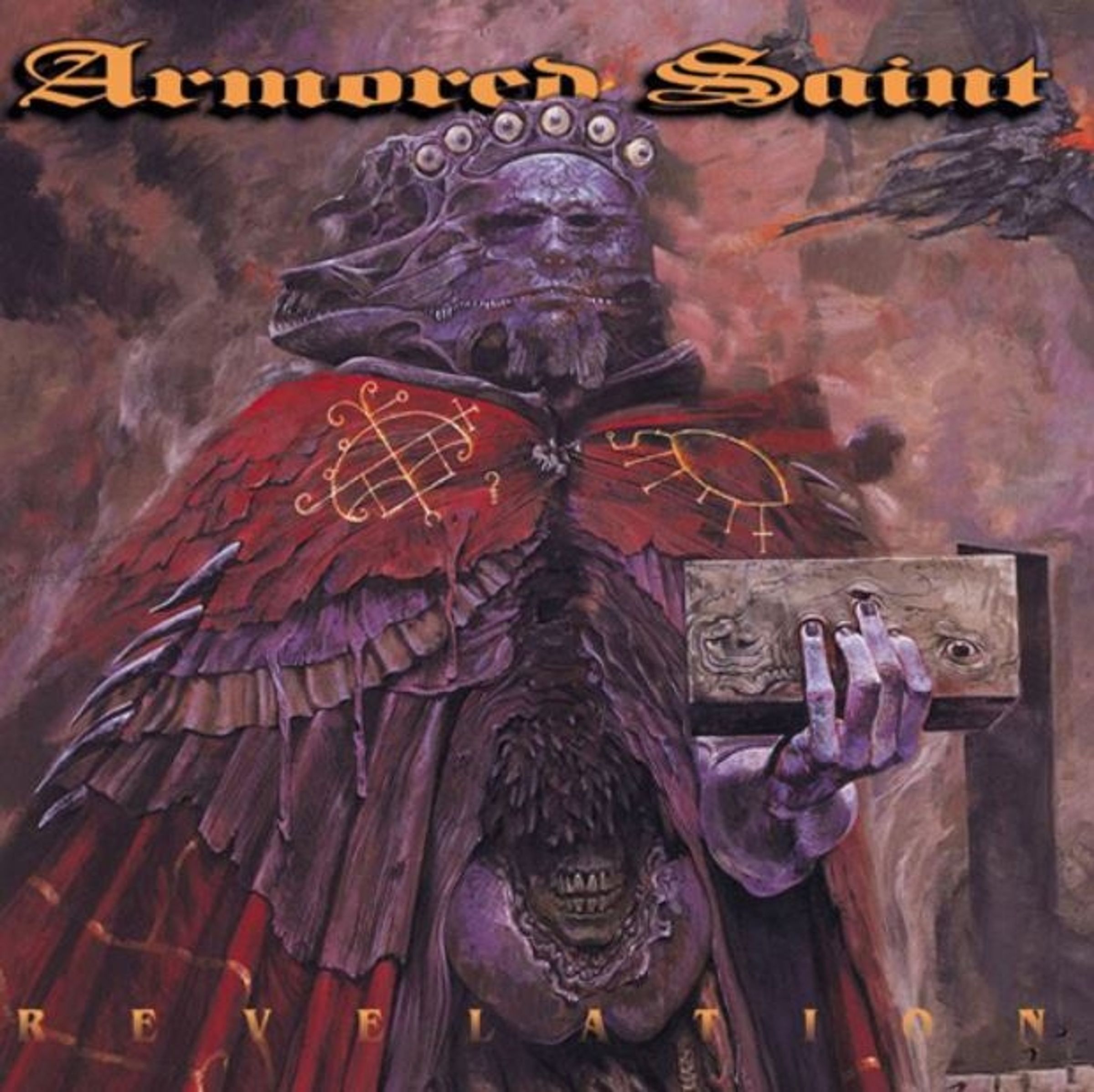 Armored Saint - Revelation - Crimson Red Marbled